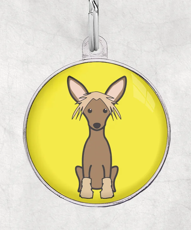 Chinese crested donkerbruin