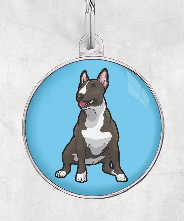Bull Terrier donkerbruin