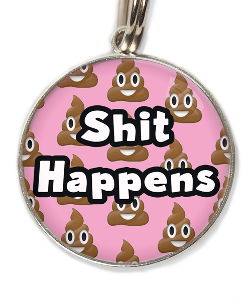 shit-happens-huisdierpenning-lichtroze