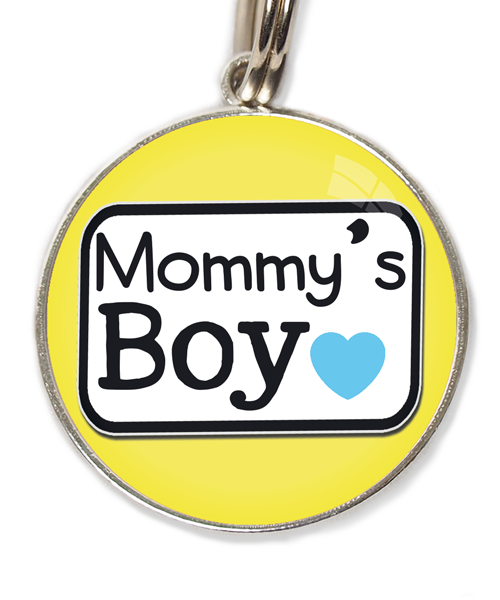 Mommys-Boy-Huisdierpenning-Geel