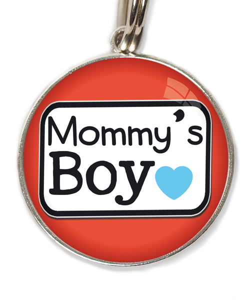 Mommys-Boy-Huisdierpenning-Rood