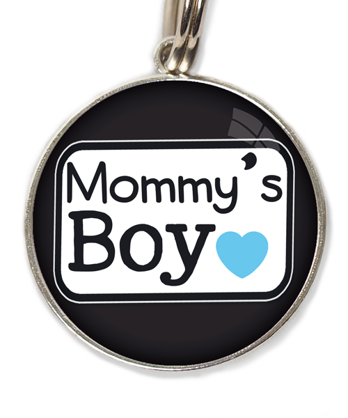 Mommys-Boy-Huisdierpenning-Zwart