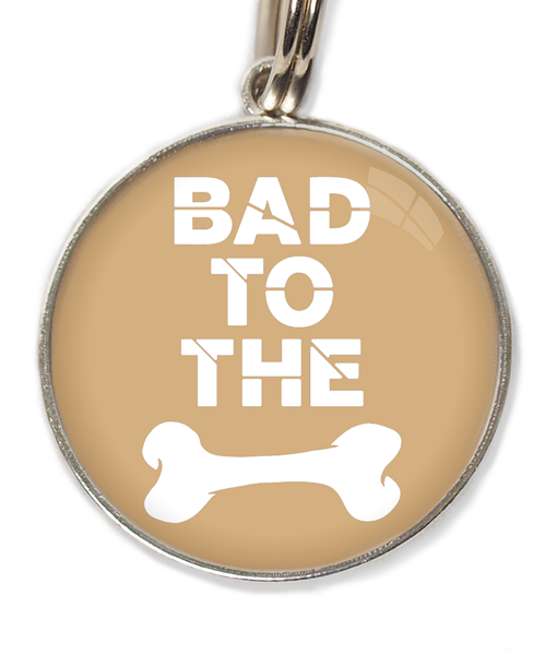 bad-to-the-bone-2-huisdierpenning-beige