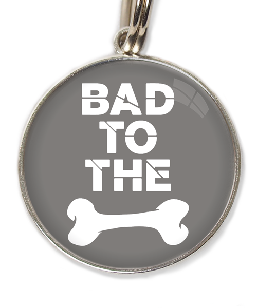 bad-to-the-bone-2-huisdierpenning-lichtgrijs