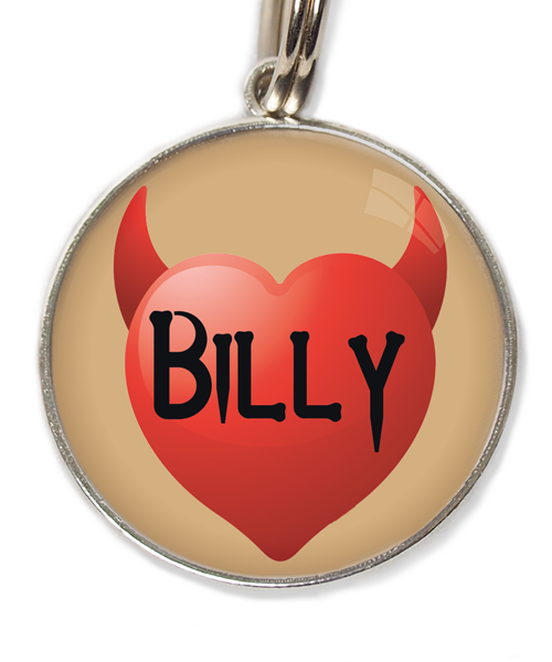 little-devil-heart-met-naam-huisdierpenning-beige
