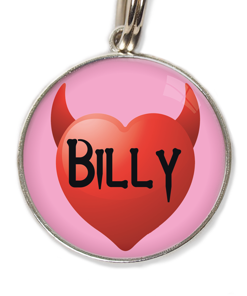 little-devil-heart-met-naam-huisdierpenning-lichtroze