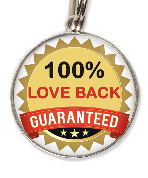 100-procent-love-back-guaranteed-huisdierpenning-wit