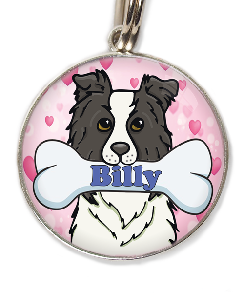 bordercollie-blauw-met-naam-huisdierpenning-hartjes