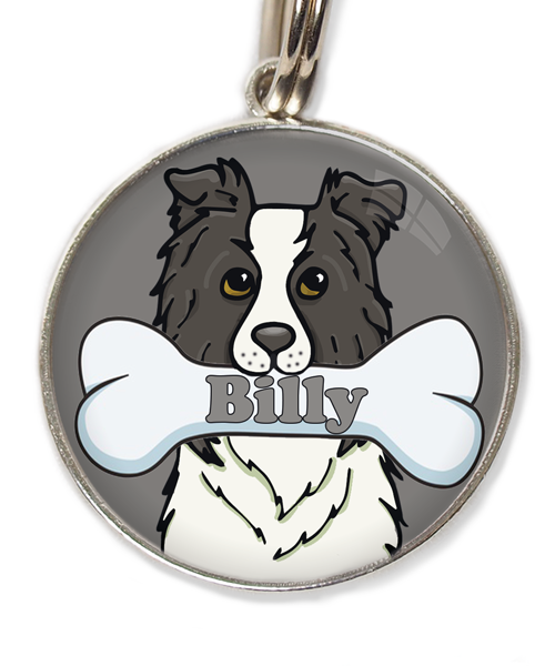 bordercollie-blauw-met-naam-huisdierpenning-lichtgrijs