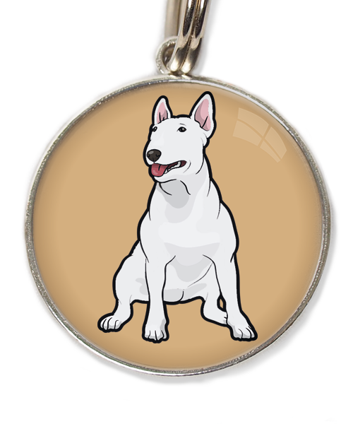 bull-terrier-wit-huisdierpenning-beige