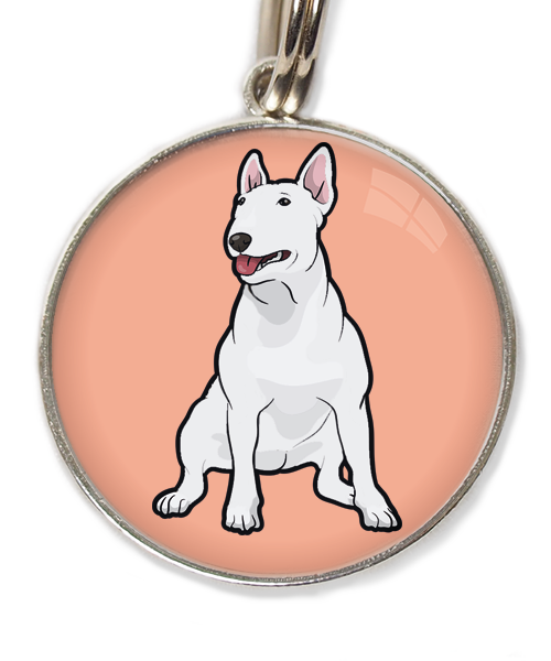 bull-terrier-wit-huisdierpenning-peach