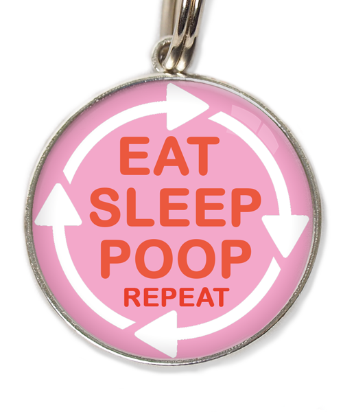eat-sleep-poop-repeat-huisdierpenning-lichtroze