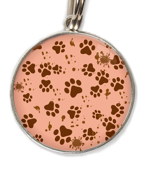 mud-paws-huisdierpenning-peach