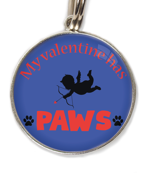 my-valentine-has-paws-huisdierpenning-blauw