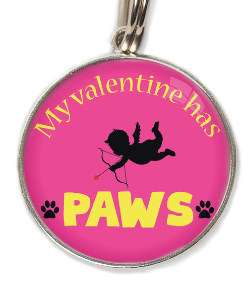 my-valentine-has-paws-huisdierpenning-fushia