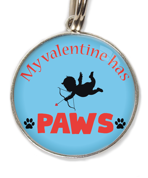 my-valentine-has-paws-huisdierpenning-lichtblauw