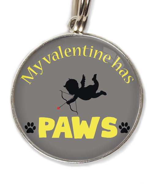 my-valentine-has-paws-huisdierpenning-lichtgrijs