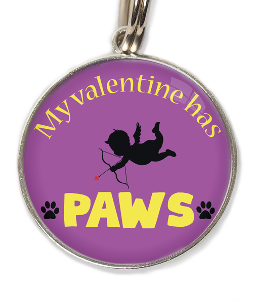 my-valentine-has-paws-huisdierpenning-lilla