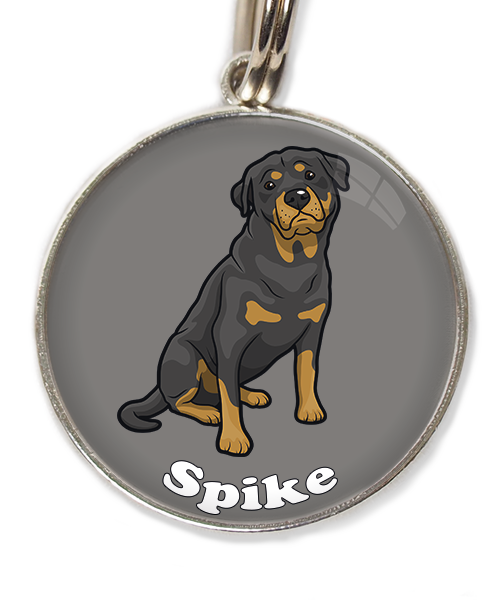 rottweiler-met-naam-los-huisdierpenning-lichtgrijs