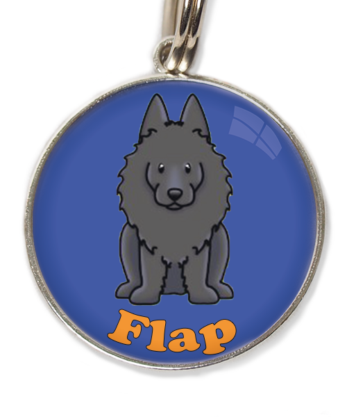 schipperke-met-naam-los-huisdierpenning-blauw