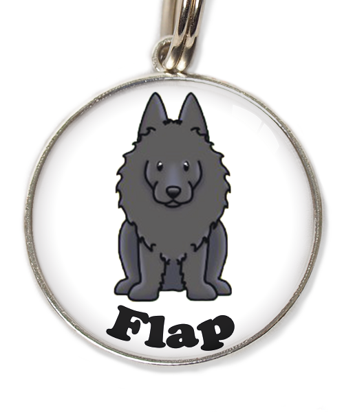 schipperke-met-naam-los-huisdierpenning-wit