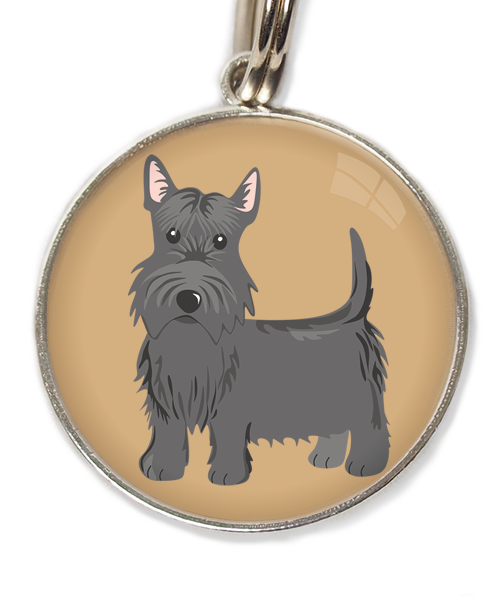schotse-terrier-huisdierpenning-beige