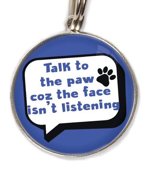talk-to-the-paw-met-naam-been-huisdierpenning-blauw