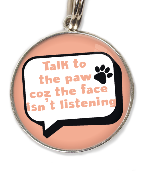 talk-to-the-paw-met-naam-been-huisdierpenning-peach