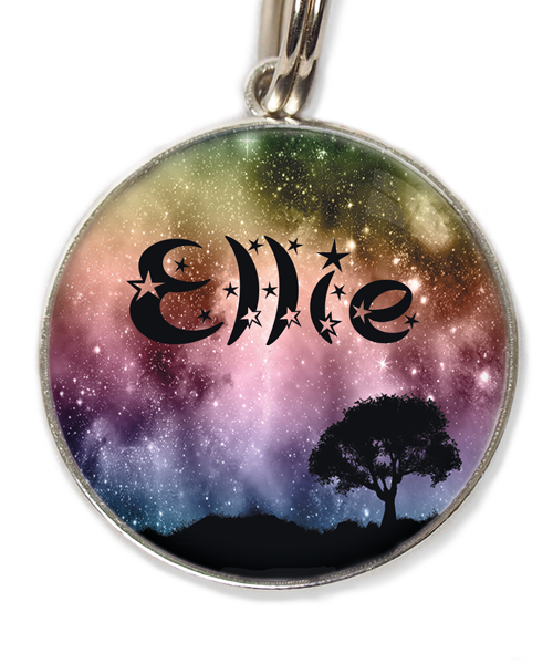 tree-with-stars-rond-huisdierpenning