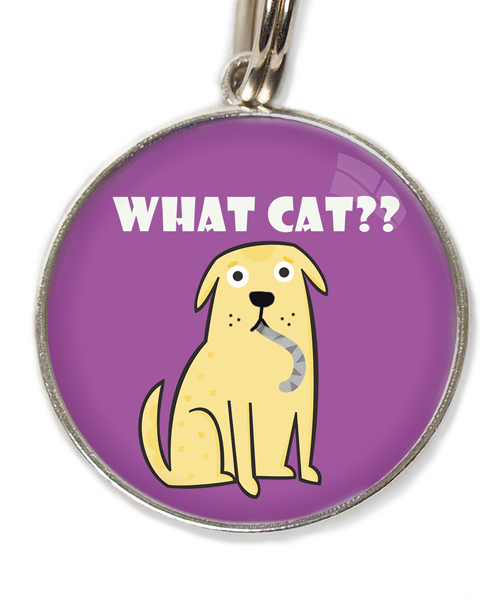 what-cat-huisdierpenning-lilla