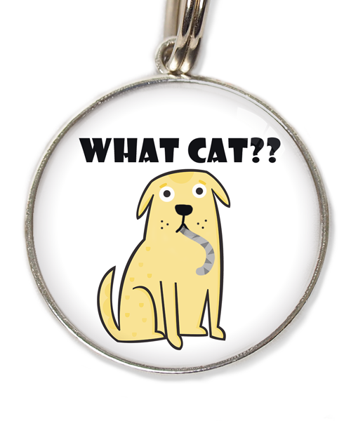 what-cat-huisdierpenning-wit