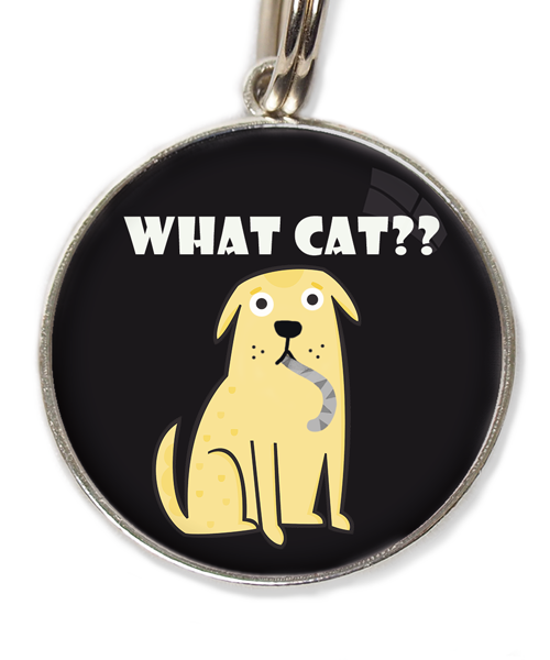 what-cat-huisdierpenning-zwart