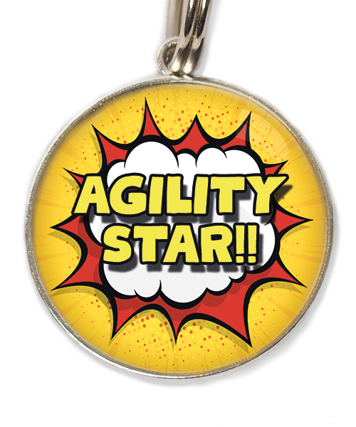agility-star-huisdierpenning-geel