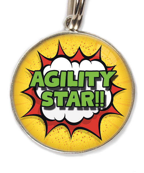 agility-star-huisdierpenning-groen