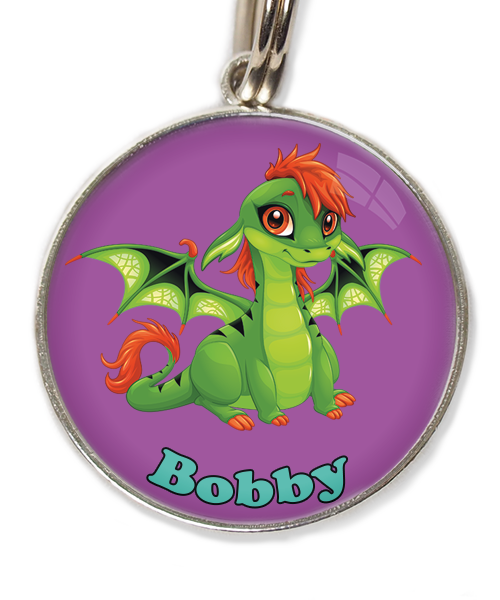 cute-green-dragon-met-naam-los-huisdierpenning-lilla