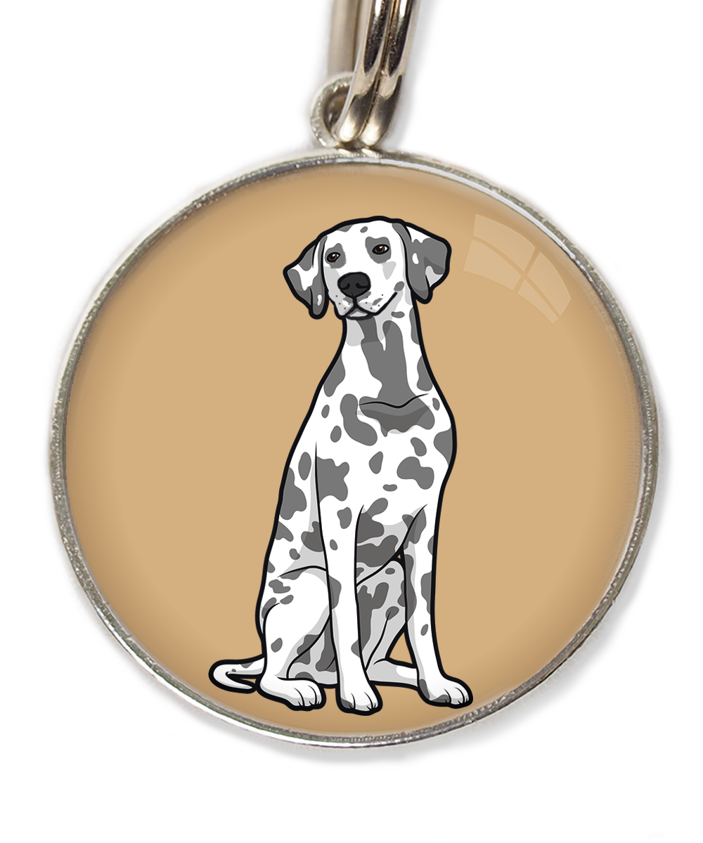 dalmatier-huisdierpenning-beige