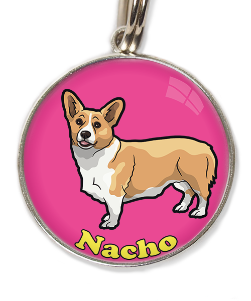 gorgi-met-naam-los-huisdierpenning-fushia