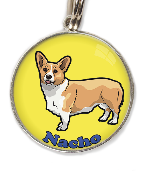 gorgi-met-naam-los-huisdierpenning-geel