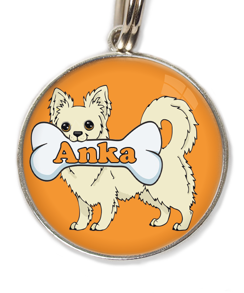 langharige-chihuahua-huisdierpenning-oranje-1