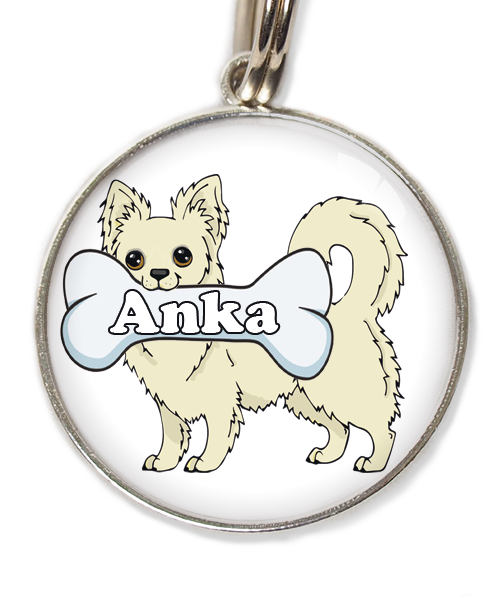 langharige-chihuahua-huisdierpenning-wit-1