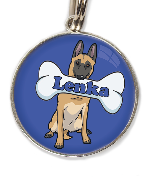 mechelaar-met-naam-been-huisdierpenning-blauw