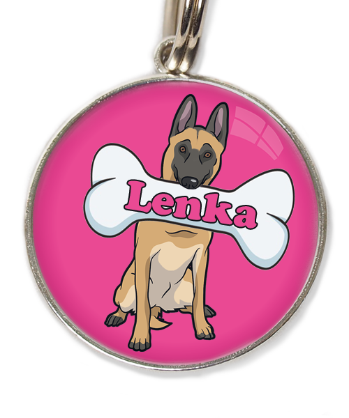mechelaar-met-naam-been-huisdierpenning-fushia
