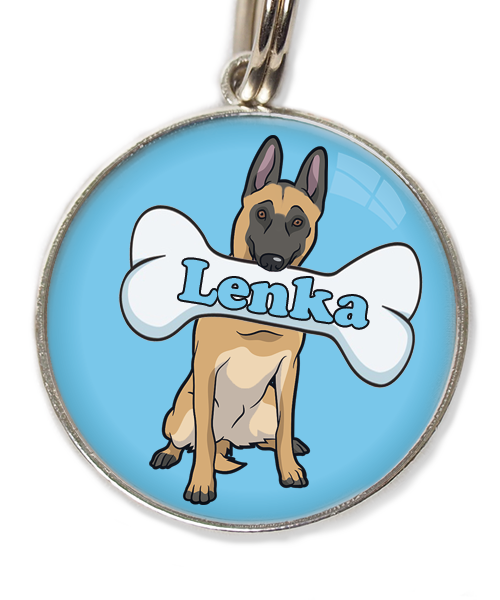 mechelaar-met-naam-been-huisdierpenning-lichtblauw
