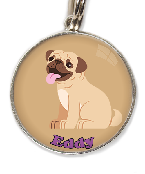 mopshond4-met-naam-los-huisdierpenning-beige