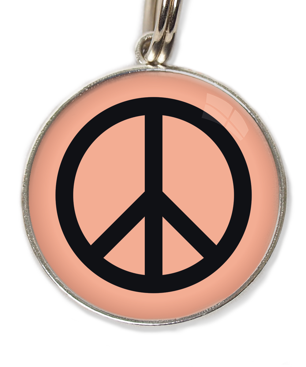 peace-sign-huisdierpenning-peach