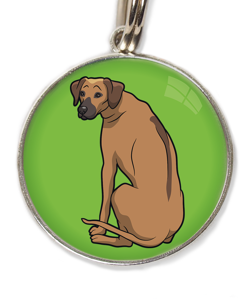 ridgeback-huisdierpenning-groen