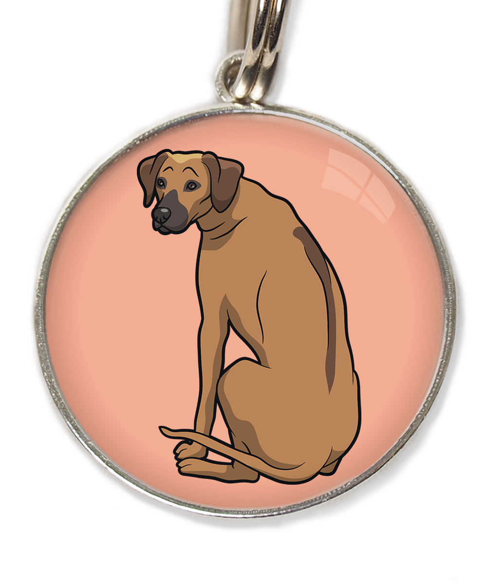 ridgeback-huisdierpenning-peach