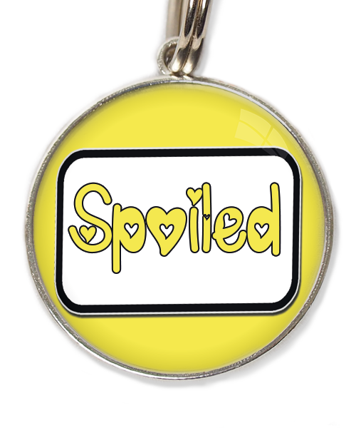 spoiled-huisdierpenning-geel