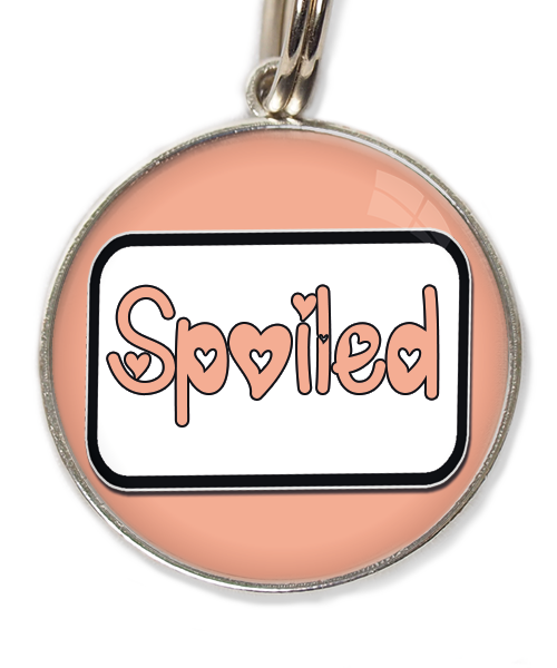 spoiled-huisdierpenning-peach