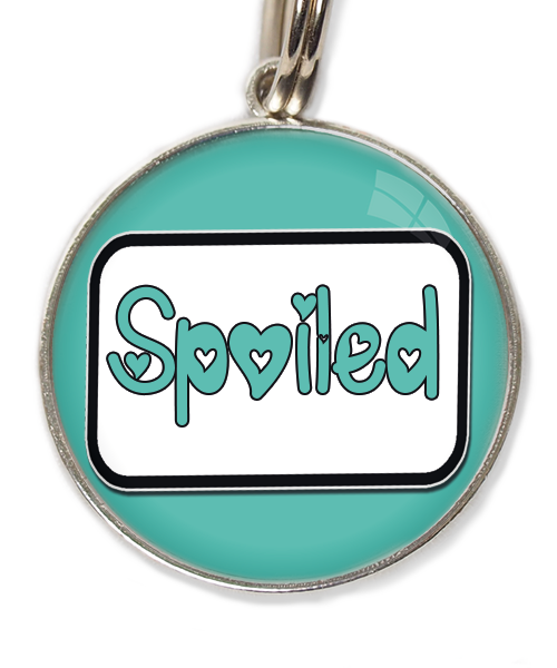 spoiled-huisdierpenning-turquoise